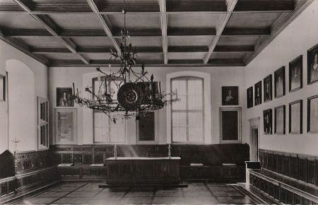 Osnabrück - Friedenssaal im Rathaus - 1959 Osnabrück - Friedenssaal im Rathaus - 1959