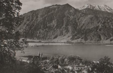 Tegernsee mit Ringspitze - 1966 Tegernsee mit Ringspitze - 1966