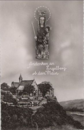 Großheubach, Kloster Engelberg - Gnadenbild - ca. 1960 Großheubach, Kloster Engelberg - Gnadenbild - ca. 1960