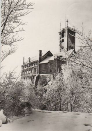 Eisenach - Wartburg im Winter - 1988 Eisenach - Wartburg im Winter - 1988