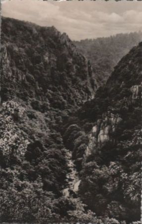 Thale - Bodetal vom Bodetor - 1966 Thale - Bodetal vom Bodetor - 1966