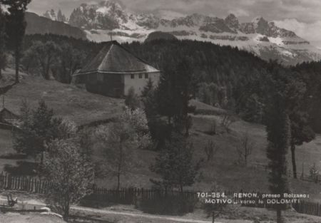 Italien - Renon - Ritten - Blick auf die Dolomiten - ca. 1965 Italien - Renon - Ritten - Blick auf die Dolomiten - ca. 1965