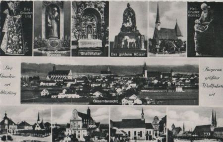 Altötting - u.a. Gnadenaltar - 1961 Altötting - u.a. Gnadenaltar - 1961
