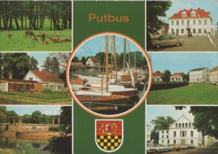 Putbus - u.a. Ernst-Thälmann-Platz - 1989 Putbus - u.a. Ernst-Thälmann-Platz - 1989