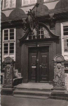 Hameln - Treppe zum Stiftsherrenhaus - 1959 Hameln - Treppe zum Stiftsherrenhaus - 1959