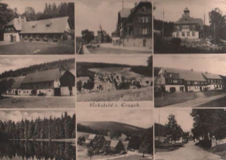 Altenberg-Rehefeld - mit 9 Bildern - 1964 Altenberg-Rehefeld - mit 9 Bildern - 1964