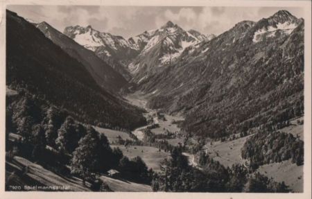 Oberstdorf - Spielmannsautal - 1954 Oberstdorf - Spielmannsautal - 1954