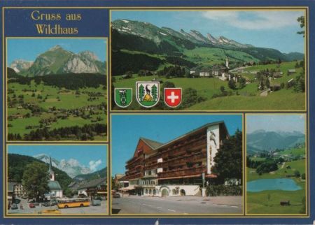 Schweiz - Wildhaus - 5 Teilbilder - 1991 Schweiz - Wildhaus - 5 Teilbilder - 1991