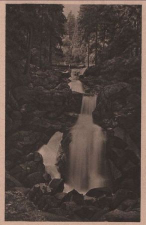 Triberg - Wasserfall-Besichtigung - ca. 1935 Triberg - Wasserfall-Besichtigung - ca. 1935