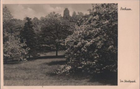 Bochum - Im Stadtpark - ca. 1960 Bochum - Im Stadtpark - ca. 1960
