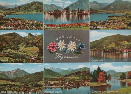 Tegernsee - u.a. Rottach-Egern - ca. 1970 Tegernsee - u.a. Rottach-Egern - ca. 1970
