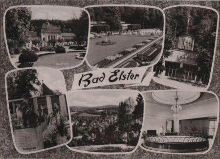 Bad Elster - u.a. Badeplatz - 1962 Bad Elster - u.a. Badeplatz - 1962