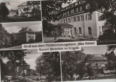 Altenberg-Bärenfels - 5 Teilbilder - 1981 Altenberg-Bärenfels - 5 Teilbilder - 1981