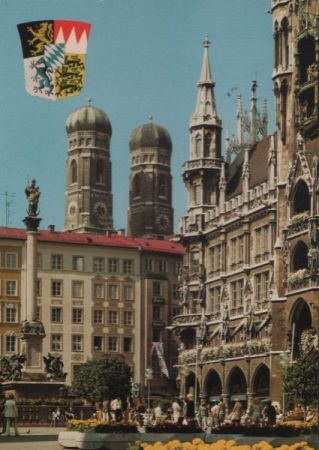 München - Marienplatz - 1983 München - Marienplatz - 1983