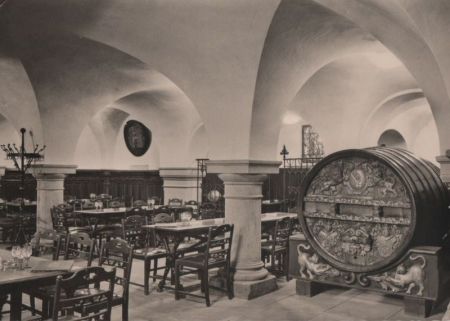 Bremen - Ratskeller, Vordere Halle - 1960 Bremen - Ratskeller, Vordere Halle - 1960