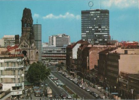 Berlin, Kurfürstendamm - ca. 1970 Berlin, Kurfürstendamm - ca. 1970