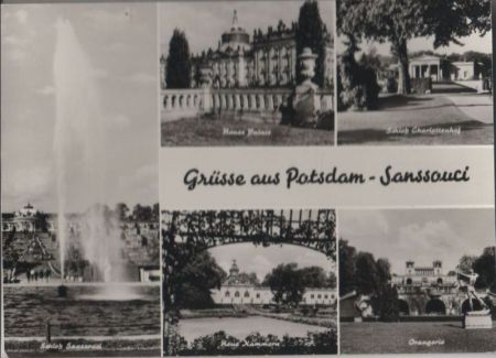 Potsdam - Sanssouci, u.a. Neue Kammern - 1977 Potsdam - Sanssouci, u.a. Neue Kammern - 1977