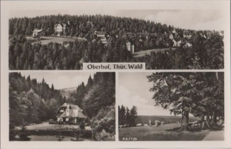 Oberhof - 3 Teilbilder - ca. 1955 Oberhof - 3 Teilbilder - ca. 1955