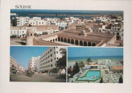 Tunesien - Sousse - mit 3 Bildern - 1986 Tunesien - Sousse - mit 3 Bildern - 1986