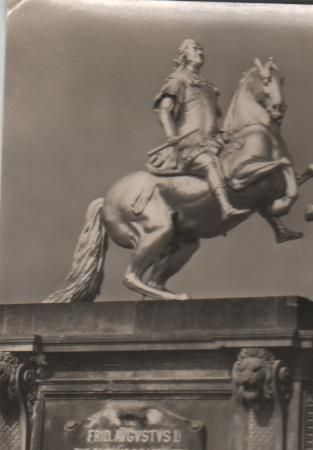Dresden - Der goldene Reiter - 1970 Dresden - Der goldene Reiter - 1970