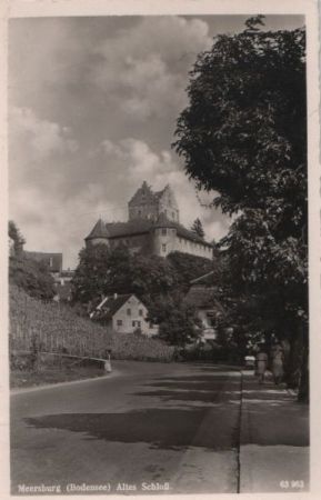 Meersburg - Altes Schloß - 1951 Meersburg - Altes Schloß - 1951