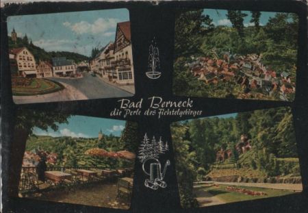 Bad Berneck - mit 4 Bildern - 1965 Bad Berneck - mit 4 Bildern - 1965