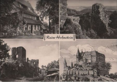 Hohnstein - Ruine - 1967 Hohnstein - Ruine - 1967