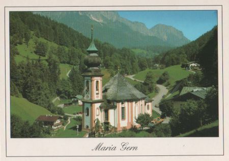 Berchtesgaden - Maria Gern und Untersberg - ca. 1985 Berchtesgaden - Maria Gern und Untersberg - ca. 1985