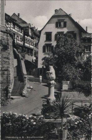 Meersburg - Bärenbrunnen - ca. 1960 Meersburg - Bärenbrunnen - ca. 1960