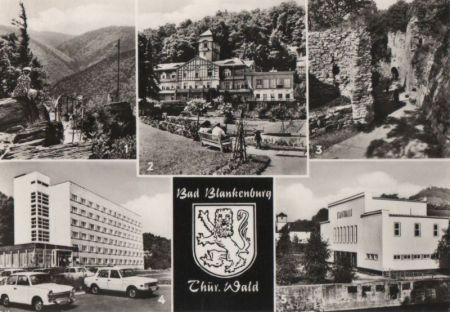 Bad Blankenburg - u.a. Am Griesbachfelsen - 1980 Bad Blankenburg - u.a. Am Griesbachfelsen - 1980