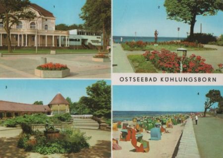 Kühlungsborn - u.a. Strandpromenade - 1976 Kühlungsborn - u.a. Strandpromenade - 1976