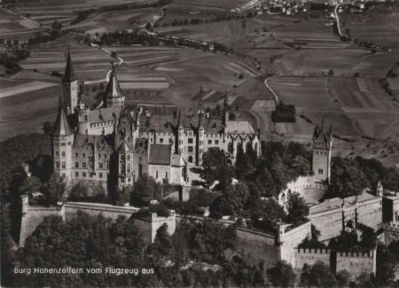 Burg Hohenzollern bei Bisingen - Burgwirtschaft - 1967 Burg Hohenzollern bei Bisingen - Burgwirtschaft - 1967