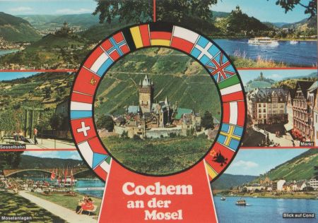 Cochem - u.a. Blick auf Cond - ca. 1980 Cochem - u.a. Blick auf Cond - ca. 1980