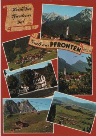 Pfronten - mit 6 Bildern - 1985 Pfronten - mit 6 Bildern - 1985