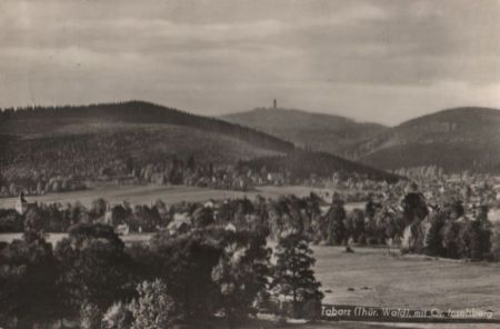 Tabarz - mit Gr. Inselsberg - 1956 Tabarz - mit Gr. Inselsberg - 1956