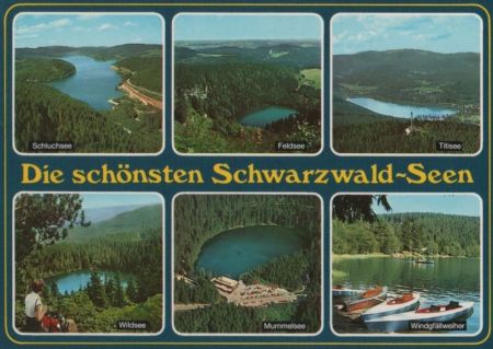 Schwarzwald - die schönsten Seen, u.a. Mummelsee - ca. 1995 Schwarzwald - die schönsten Seen, u.a. Mummelsee - ca. 1995