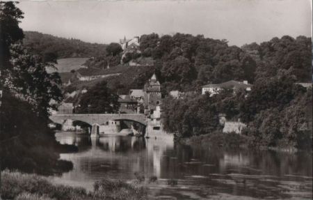 Bad Kreuznach - Blick auf Kauzenburg - 1966 Bad Kreuznach - Blick auf Kauzenburg - 1966