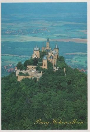 Burg Hohenzollern - schöne Karte - ca. 1985 Burg Hohenzollern - schöne Karte - ca. 1985