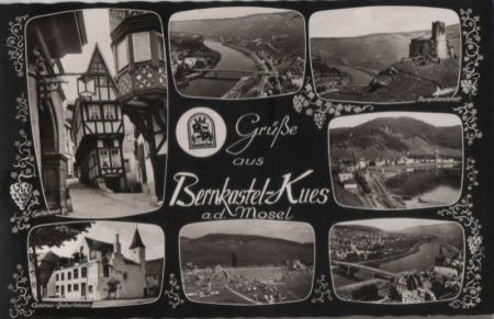 Bernkastel-Kues - mit 7 Bildern - ca. 1960 Bernkastel-Kues - mit 7 Bildern - ca. 1960