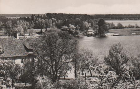 Zechlin - Blick über Schwarzen zum Großen Zechliner See - 1965 Zechlin - Blick über Schwarzen zum Großen Zechliner See - 1965