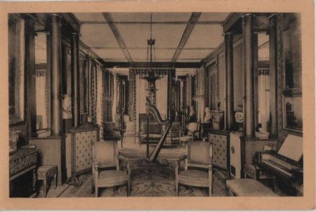 Frankreich - Rueil-Malmaison, Schloss Malmaison - Salon de Musique - ca. 1940 Frankreich - Rueil-Malmaison, Schloss Malmaison - Salon de Musique - ca. 1940