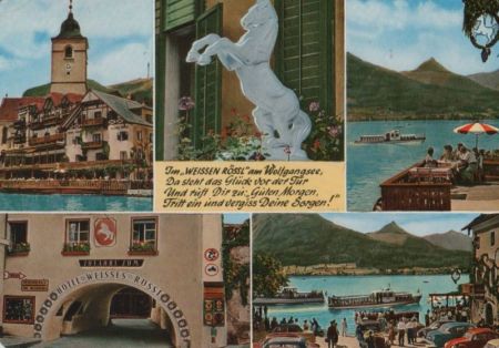 Österreich - St. Wolfgang - mit 5 Bildern - 1982 Österreich - St. Wolfgang - mit 5 Bildern - 1982