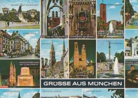 München u.a. Haus der Kunst - ca. 1985 München u.a. Haus der Kunst - ca. 1985