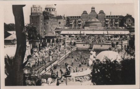 Ungarn - Budapest - Wellenbad - ca. 1950 Ungarn - Budapest - Wellenbad - ca. 1950