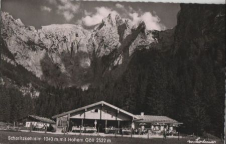 Hoher Göll - Scharitzkehlalm - ca. 1960 Hoher Göll - Scharitzkehlalm - ca. 1960