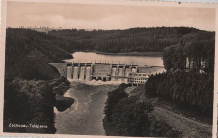 Zschopau - Talsperre - ca. 1955 Zschopau - Talsperre - ca. 1955