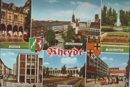 Mönchengladbach-Rheydt - u.a. Hauptstraße - 1978 Mönchengladbach-Rheydt - u.a. Hauptstraße - 1978