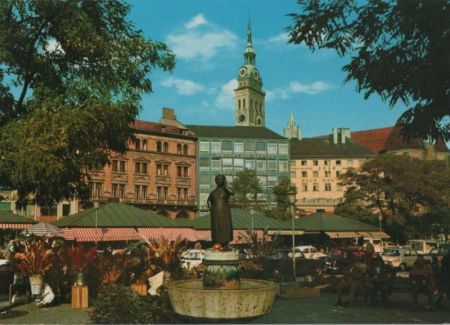München - Viktualienmarkt - ca. 1980 München - Viktualienmarkt - ca. 1980