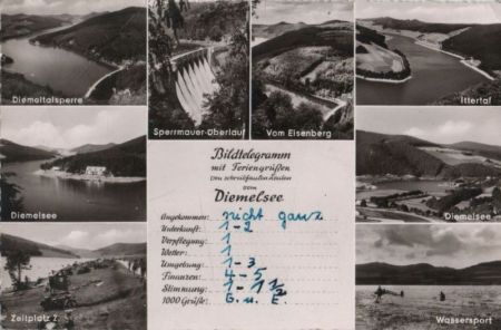 Diemelsee - u.a. Zeltplatz 2 - 1959 Diemelsee - u.a. Zeltplatz 2 - 1959