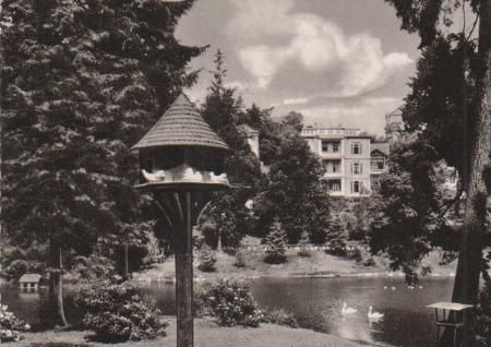 Bad Schwalbach Taunus - Kurgarten - 1964 Bad Schwalbach Taunus - Kurgarten - 1964